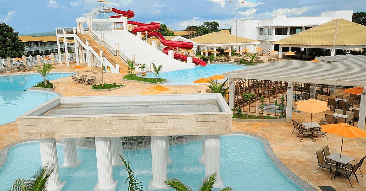 Lacqua com CAFE e PARQUE AQUATICO 24 HORAS Caldas Novas Exterior foto